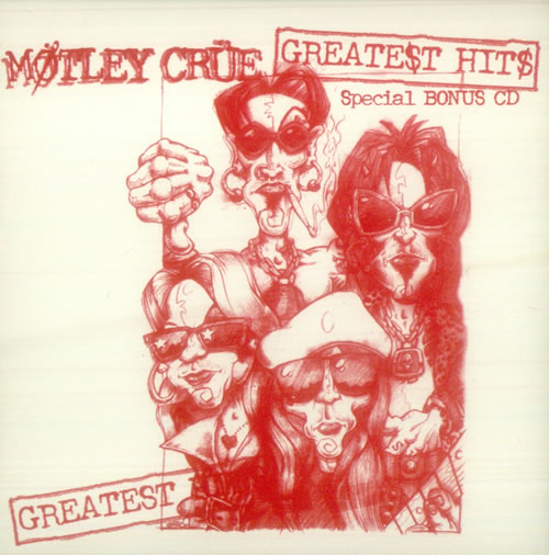 Motley Crue Greatest Hits 'Rare Crue' Special Bonus Cd USA Promo